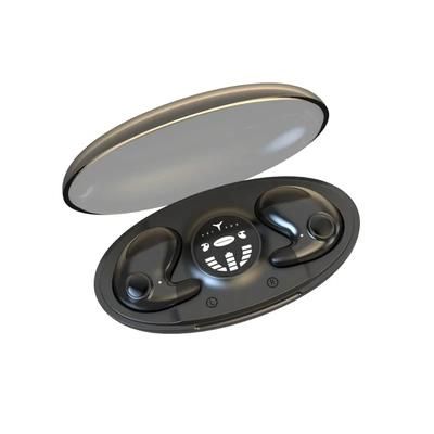 Invisible Sleep Headphones Bluetooth 5.3, IPX5 Waterproof Wireless Earbuds For Side Sleepers Comfortable Stereo Earphone black