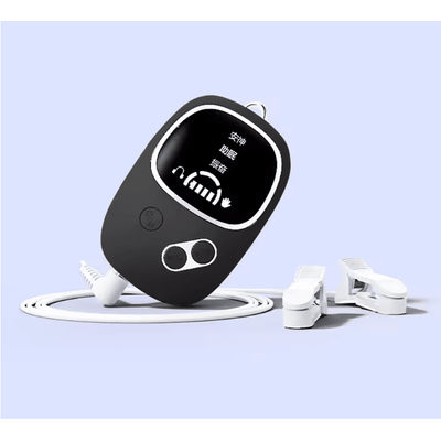 SleepEase CES EarClip Microcurrent Sleep Aid Device black
