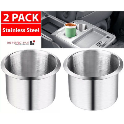Heavy Duty Universal Stainless Steel Cup Holders For Car, Marine Boat, Truck, RV Camper, Secure Drink Holder Replacement Heavy Duty Universal Stainless Steel Cup Holders For Car, Marine Boat, Truck, RV Camper, Secure Drink Holder Replacement