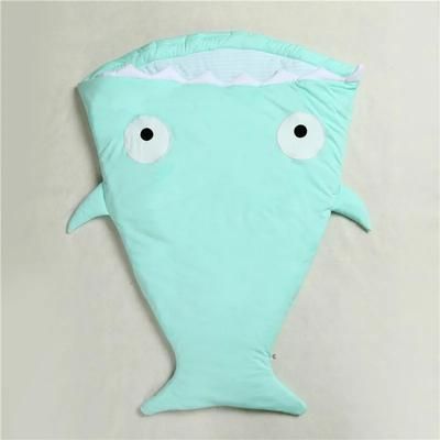 Mr. Shark Baby Sleeping Bag Cozy & Adorable Shark Sleeper Mint