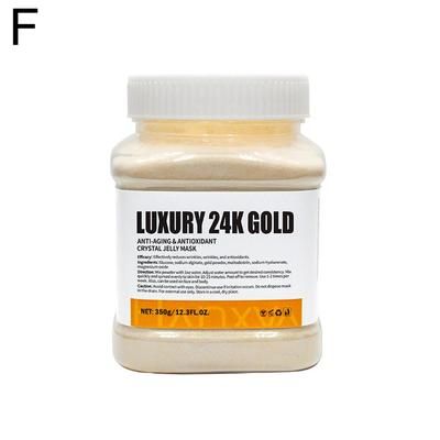 Hydrated Nourished Jelly Mask For Facial Professional Rose Smooth Skin Care Powder Peel Off Gel Mask f 24k Gold 1 Bottle