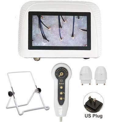 Advanced 5 Inch Skin And Scalp Analyzer Dual Lens Diagnostic Tool us Plug