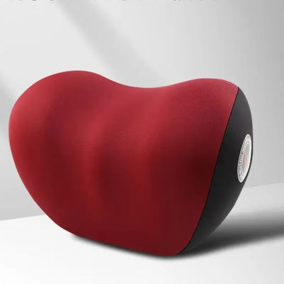 Universal Vehicle Cushion Car Lumbar Support Pillow, Auto Neck Pillow, Removable Washable Backrest red Headrest