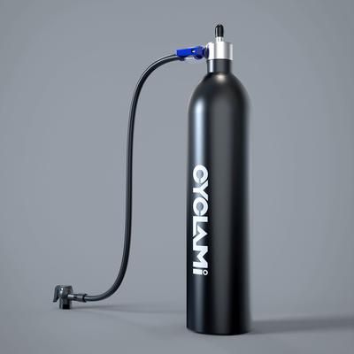High Pressure Aluminum Alloy 1.3L MTB Road Inflator Tyre Air Bottle, Tubeless Tire Booster With Valve Gas Cylinder High Pressure Aluminum Alloy 1.3L MTB Road Inflator Tyre Air Bottle, Tubeless Tire Booster With Valve Gas Cylinder