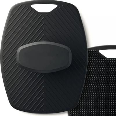 Soft Silicone Exfoliating Brush, Gentle Cleanser Manual Body Scrubber For Shower & Bath black