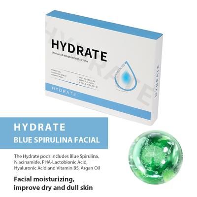 Glam Revive Hydrate Detox Illuminate Kit, Facial Aqua CO2 Serum Gels For Youthful Skin hydrate