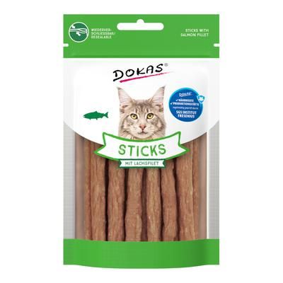 30g Salmon Fillet Sticks Dokas Cat Snacks
