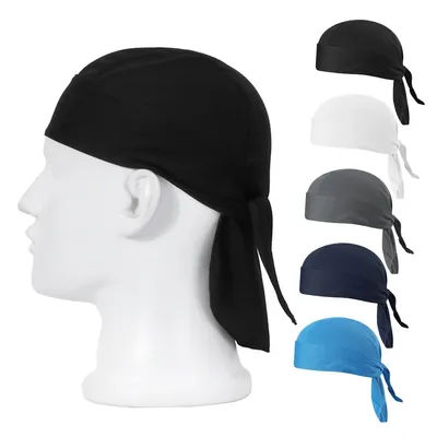 1pc Cycling Headscarf Quick-dry Sun-Protective Hat Bicycle Headband Sweat-wicking Cap Hard Hat Liner for Outdoor Cycling Sport