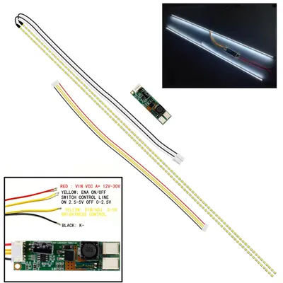 27 inch 620mm LCD retrofit led kit LCD TV monitor led backlight strip LED modification Adjustable Brightness