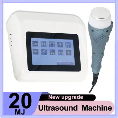 20MJ Professional Ultrasound Therapy Machine Body Muscle Massage Relaxation Pain Relief Physiotherapy Ultrasonic Equipment