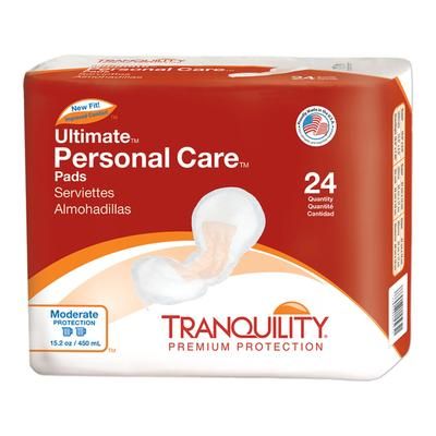 Tranquility Personal Care Bladder Control Pad 6-1/2 X 13-1/2 Inch Heavy Absorbency Super Absorbent Core One Size Fits Most (816453_CS)