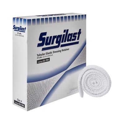 Surgilast Elastic Net Retainer Dressing Tubular Elastic 25 Yard Size 4 White Large Hand / Arm / Leg / Foot NonSterile (450915_RL)