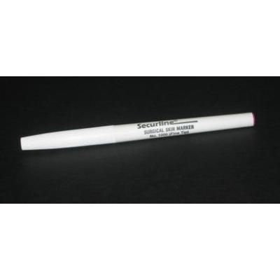 Securline Skin Marker with Ruler Gentian Violet Ink Sterile Full Size Tapered Tip (53610_BX)