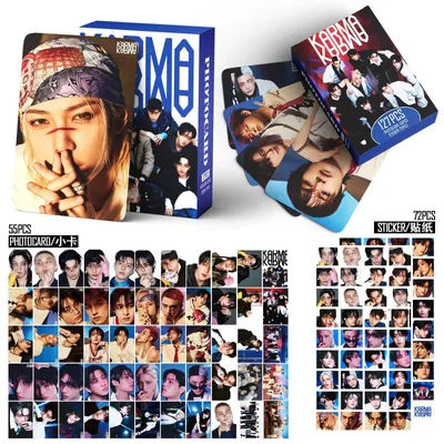 127Pcs/Set Kpop KARMA Hop Lomo Card Stickers Postcards Photocard For Fans Collection Gifts