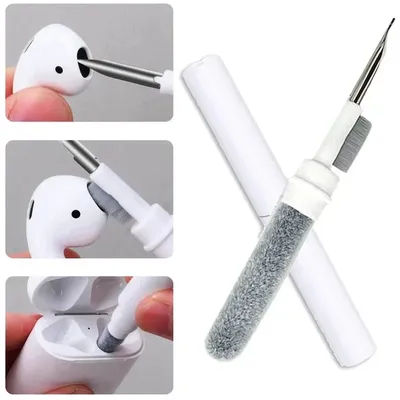 Set di pulizia per auricolari Bluetooth Airpods Pro 1 2 3 Custodia per auricolari Penna per pulizia Strumenti per spazzole per Samsung Xiaomi Huawei Airdots