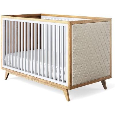 Romina Furniture Uptown Classic Crib (Tufted Sides)