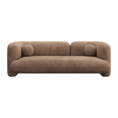 Vetra 3 Seater Sofa Mocha
