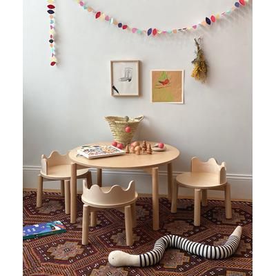 Oeuf Moss Table - Birch