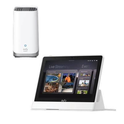 eufy Smart Display E10 + eufy HomeBase S380 White