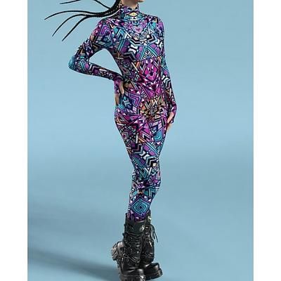 Costume di Carnevale Tuta Intera Costumi zentai con motivi Costume Cosplay Body Stampa Costume Sexy Halloween Per uomo Per donna Ragazzi Costume per Feste Performance Mascherata Bambini Adulti