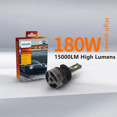 Philips Ultinon Rally 3590 H1 H4 H7 Faro LED per auto H8 H11 H16 HB3 HB4 HIR2 180W 15000LM Ad alta potenza 6500K Luci bianche fredde