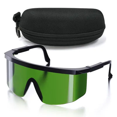 iKeener Laser Protection Glasses Professional Wavelength IPL 190nm-2000nm Eye Safety Goggles for Laser Cosmetology Operator