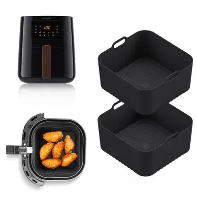 Moule de friteuse à Air en Silicone de 17cm, pour Philips HD9252 HD9200 HD9255, accessoires de friteuse à Air, compatibilité 4-5l