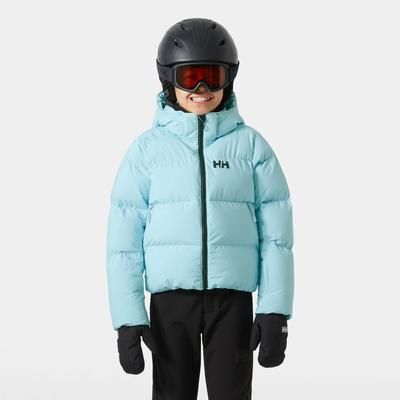 Helly Hansen Juniors' Nora Short Puffy Ski Jacket Blue 164/14