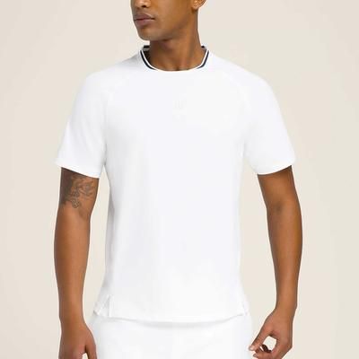 Wilson Majors Tech Tee Men's Tennis Apparel Bright White