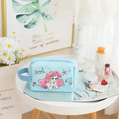 Disney Stitch Girls Makeup Bag Cute Women's Bag Sanitary Napkin Cosmetic Key Headphone Medicine Sundries Storage bag Gift