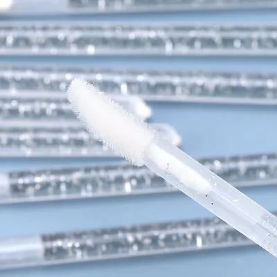 50Pcs Crystal Eyelashes Brushes Individual Lash Removing Brushes Eyelash Cleaning Makeup Lip Extension Mascara Applicator Tools