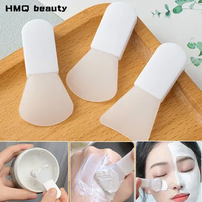 3Pcs Silicone Facial Mask Brush Professional Mud Cream Brushes Facial SkinCare Tools Mud Film Applicator DIY Tool Beauty Salon