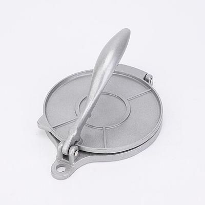 macchina per tortillas manuale in lega di alluminio, modellatrice per pasta di mais, utensile per pancake, gadget da cucina per cucinare in casa