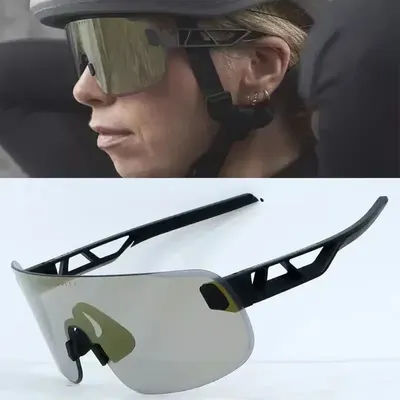 Occhiali da sole da ciclismo da equitazione Occhiali da bicicletta da donna da uomo Occhiali da bicicletta da Mtb UV400 Occhiali da pesca polarizzati Occhiali da bici fotocromatici