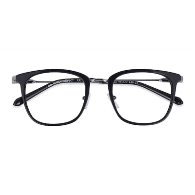 Unisex s square Black Acetate,Metal Prescription eyeglasses - Eyebuydirect s Nestle