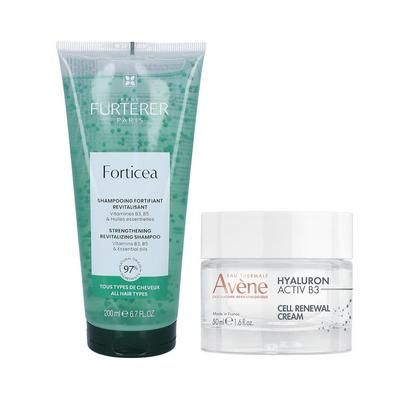 René Furterer Forticea Shampoo fortificante + Eau Thermale Avène Hyalu