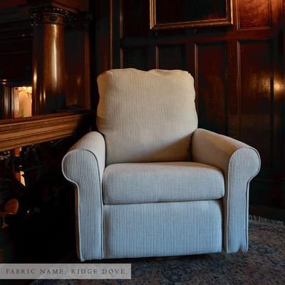 Oilo Orly Recliner + Swivel Nursery Glider