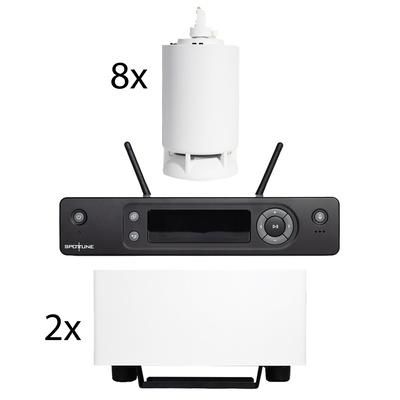 Spottune 8x Omni Track 2x Sub Wh Bundle