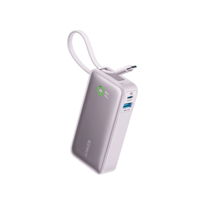Anker Nano Power Bank (30W, Built-In USB-C Cable)