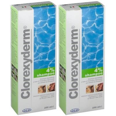 Clorexyderm® Shampoo 4% Set da 2 2x250 ml