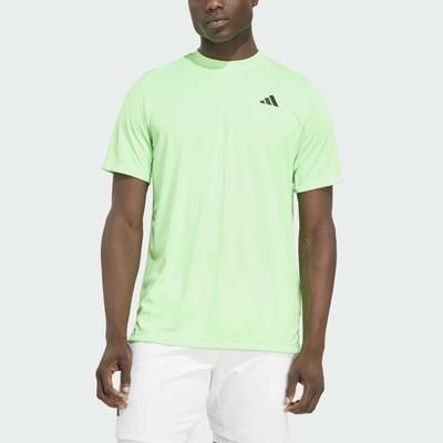 adidas Club Tee 2025 Men's Tennis Apparel Lime Burst