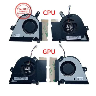 NEW Laptop CPU GPU Cooling Fan For ASUS TUF Dash F15 FX516 FX516P FX516PE FX516PR FX516PC FX516PM Air RTX3070