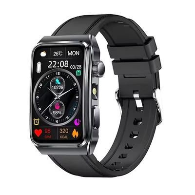 tk73 smartwatch outdoor bluetooth chiamata 1.57 grande schermo temperatura corporea pressione sanguigna monitor dell'ossigeno smartwatch
