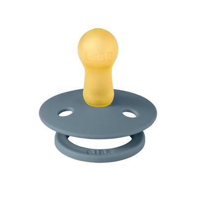 BIBS Original Colour Pacifier, 4 Pack - Petrol/Sage/Baby Blue/Iron - Size 2 (6-18 m)