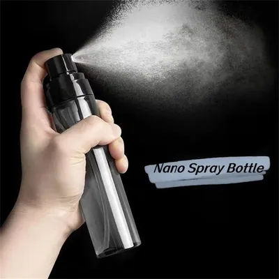 Ultrafine Mist Spray Bottle Refillable Travel Size for Skincare Alcohol Cleaning Face Portable Trigger Sprayer Empty Bottle