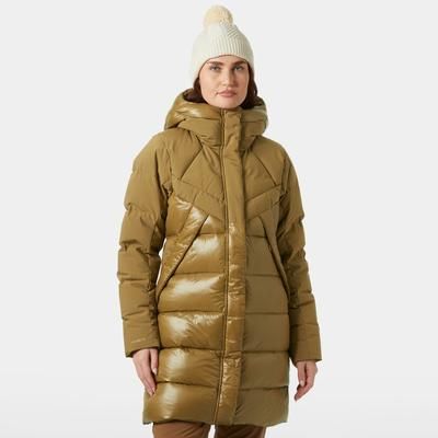 Helly Hansen Women's Winter Bliss Down Parka Brown S