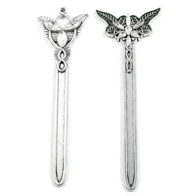 The Lord of the Rings&Twilight Star metal bookmark, a collectible gift for anime fans and bookworms, reading and marking suppl