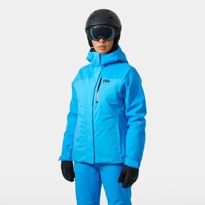 Helly Hansen Women Snowplay Lightweight Ski Jacket Blue XS