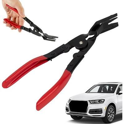 pinze per clip di pannelli, strumento per la rimozione dei rivetti di rifinitura dell'auto - estrattore multifunzionale per strumenti ergonomici per la manutenzione di camion, auto, viaggi su strada,