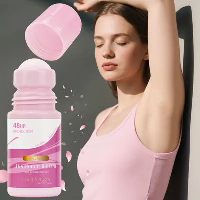 aluminum free 48 Hours Of Lingering fragrance Underarm 50ml/1.69fl.oz Deodorant Roll On For Women ,plant extraction
